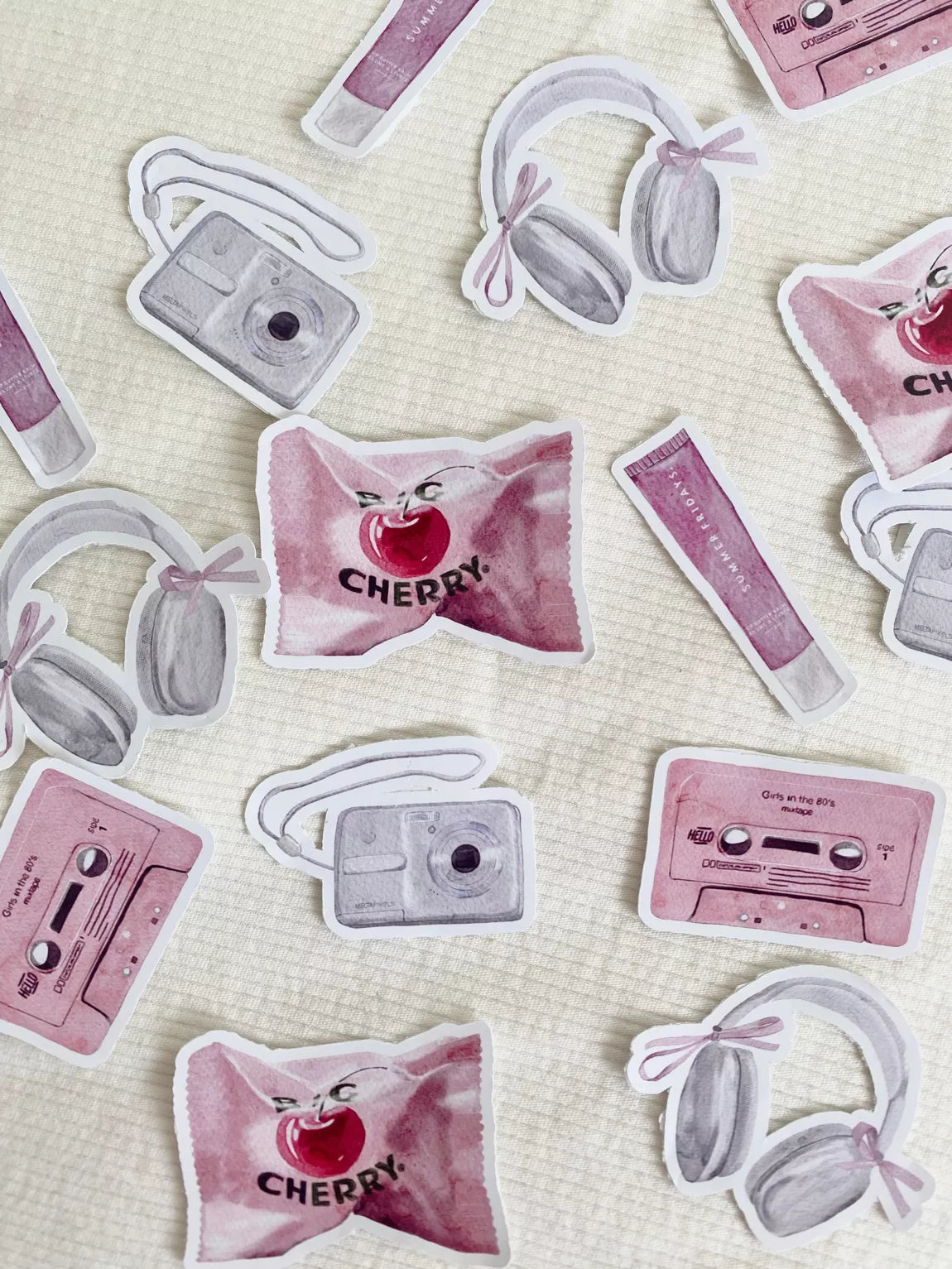 Lot de stickers - It-girl