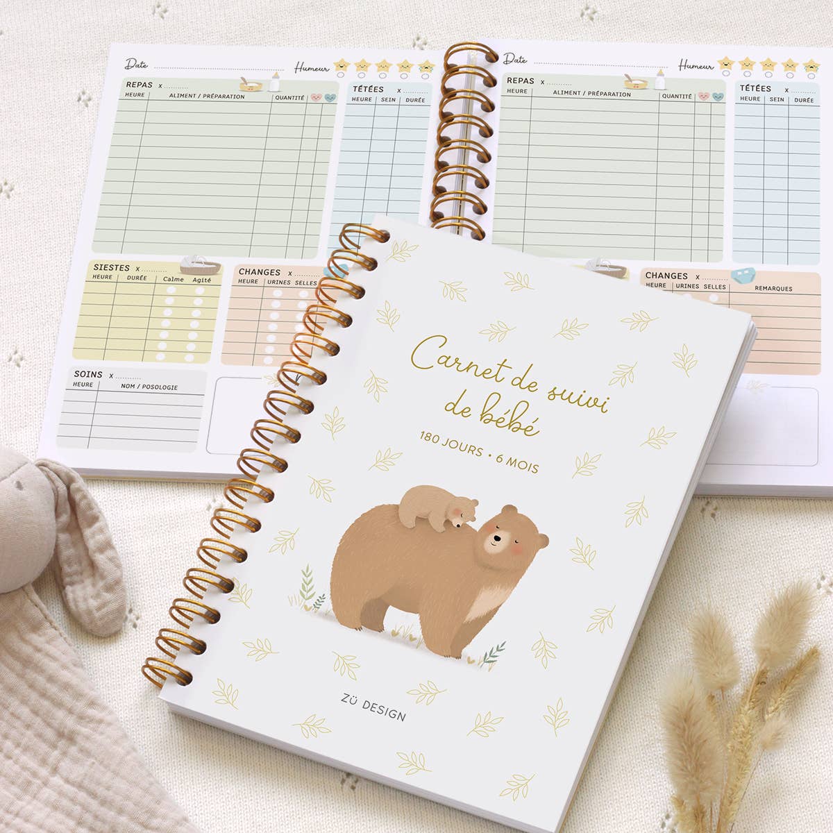 Carnet de suivi de bébé - Zü