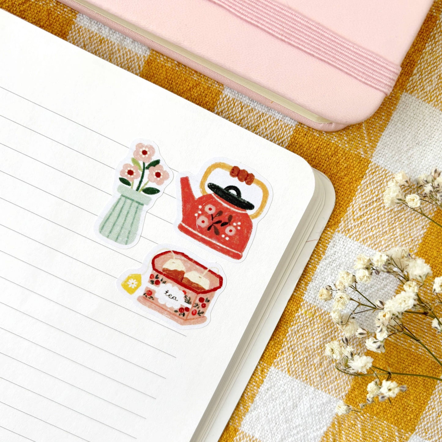 Planche de stickers - Tea Time