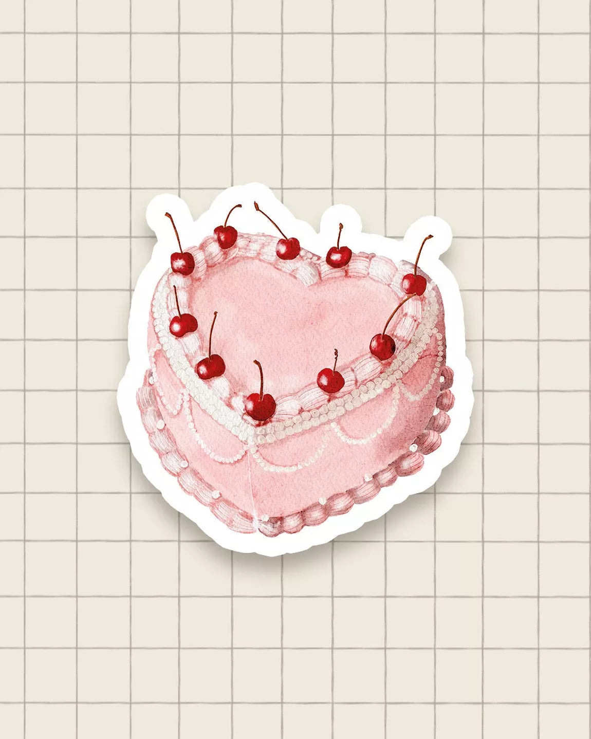 Sticker - Vintage Cake