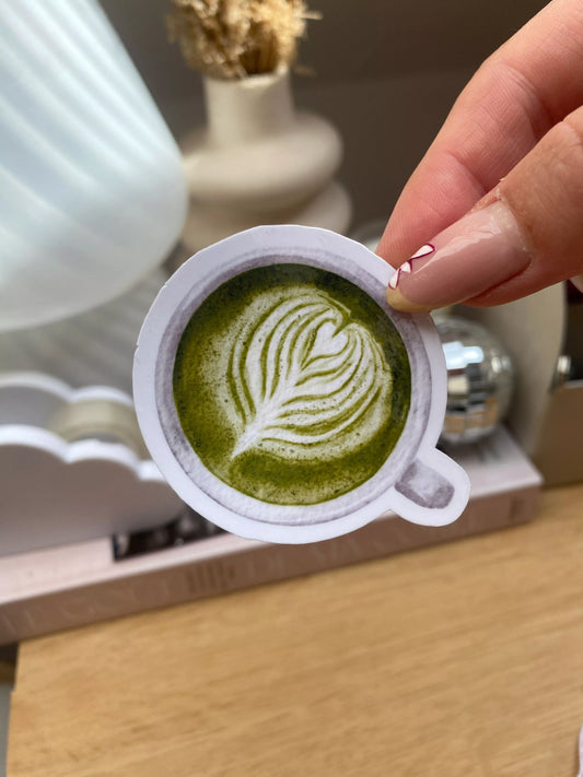 Sticker - Tasse de matcha