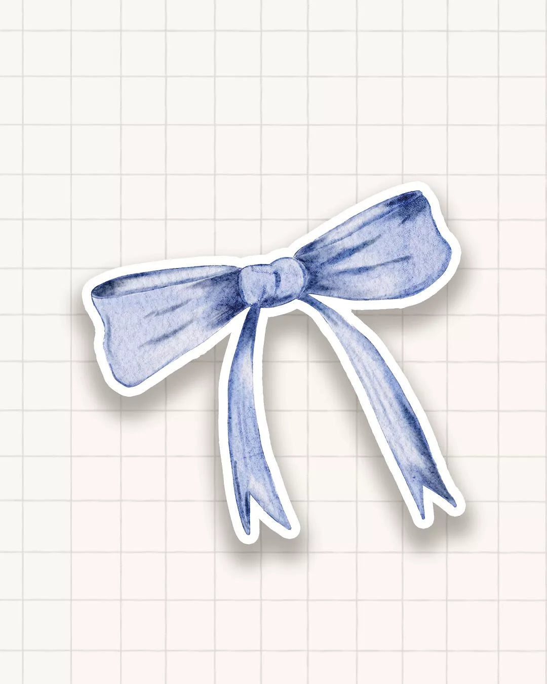 Sticker - Noeud bleu