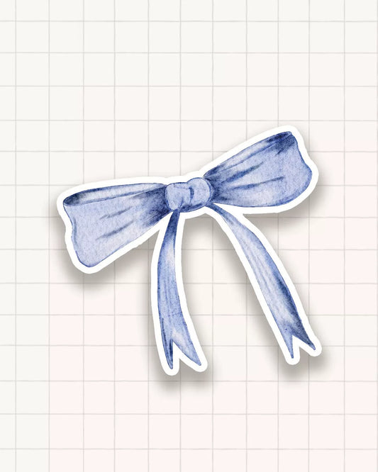 Sticker - Noeud bleu
