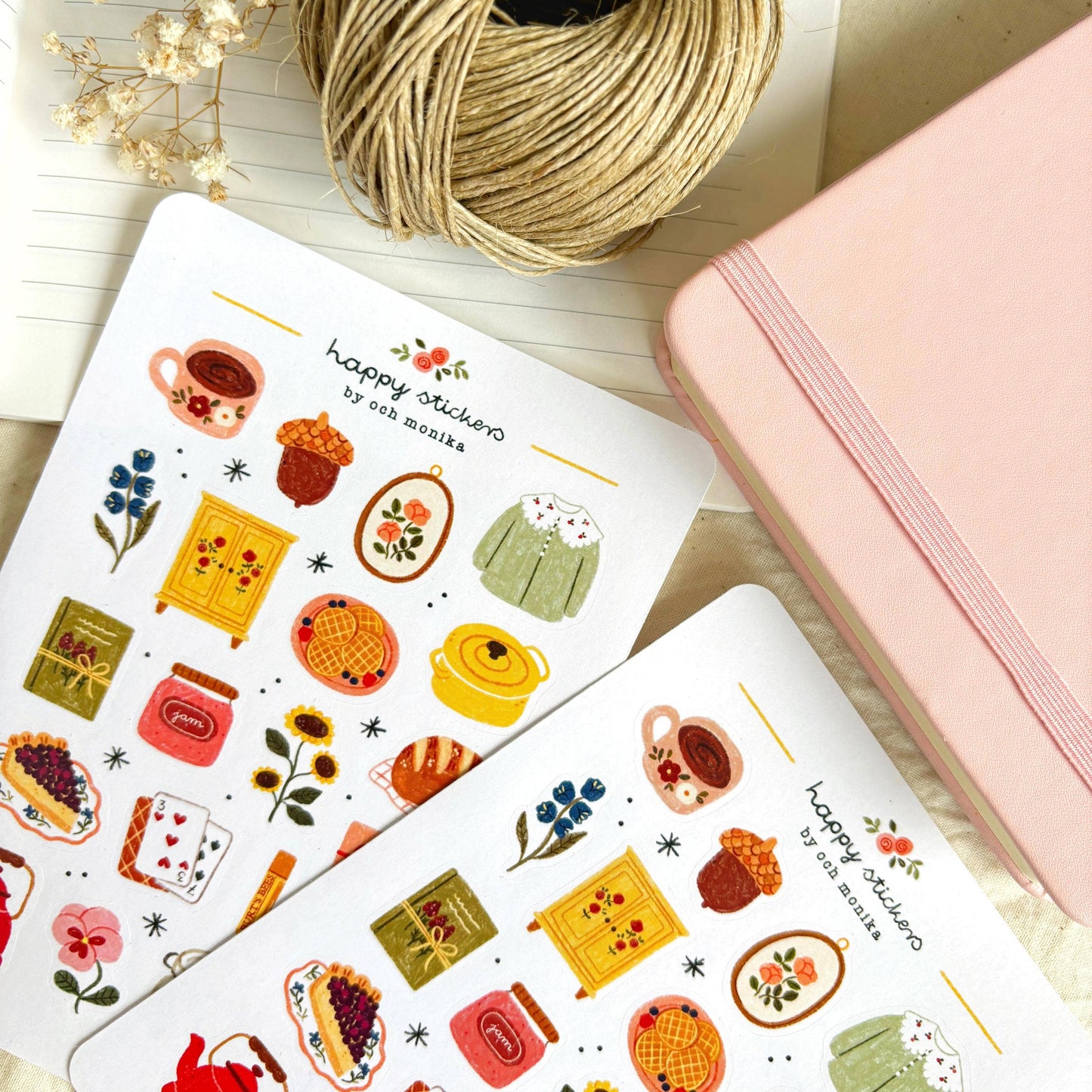 Planche de stickers - Sweet Life