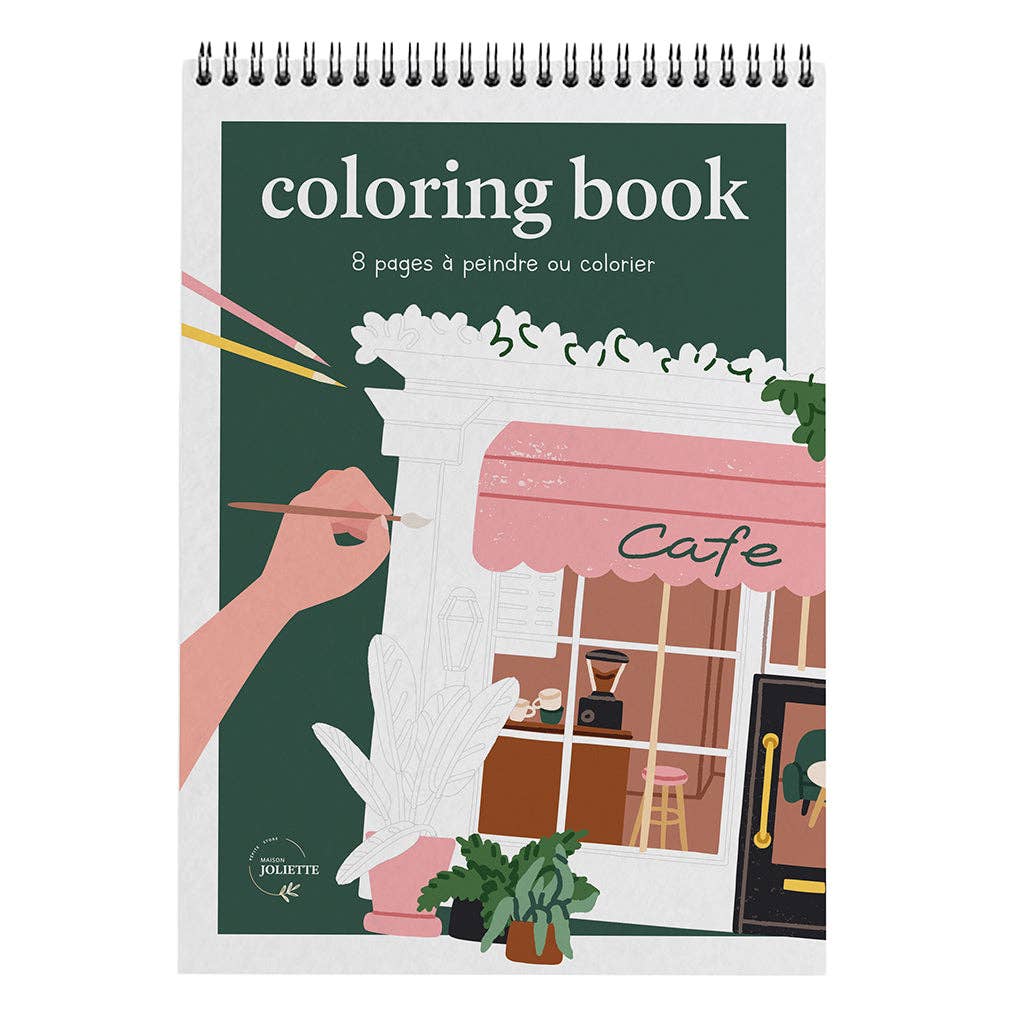 Carnet de coloriage - Boutiques