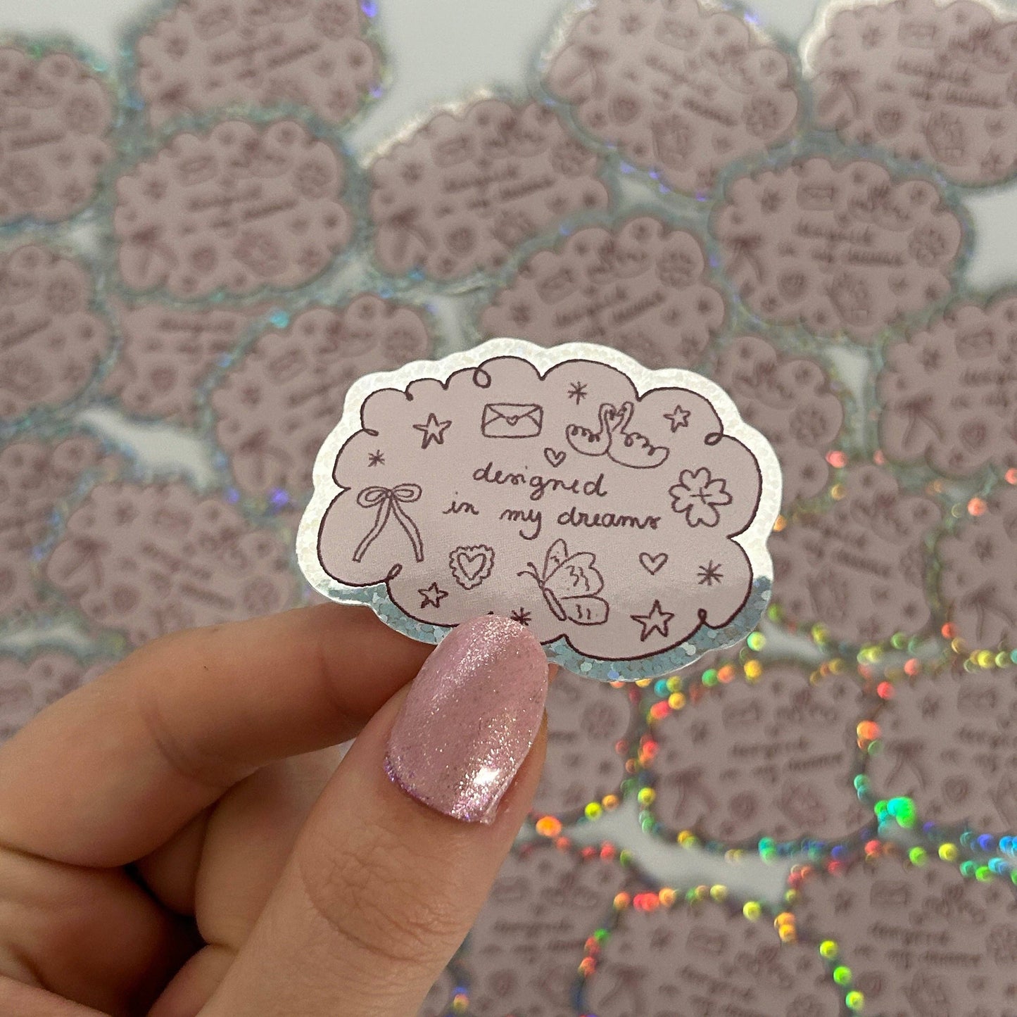 Sticker - Designed in my Dreams
