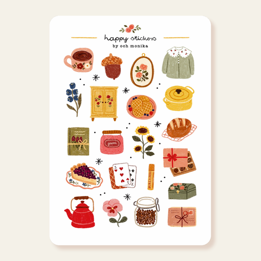 Planche de stickers - Sweet Life