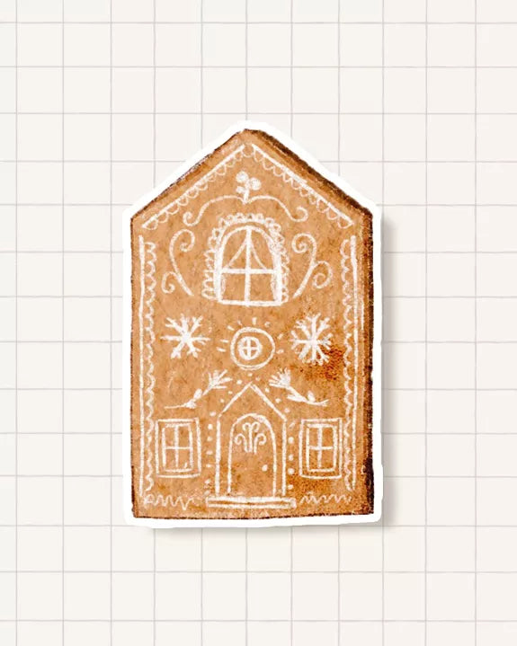 Sticker - Maison en pain d'épice