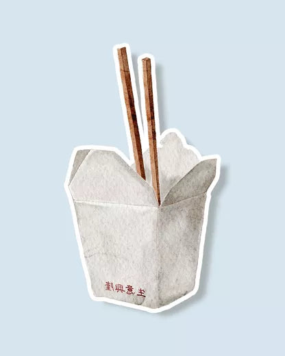 Sticker - Noodles food