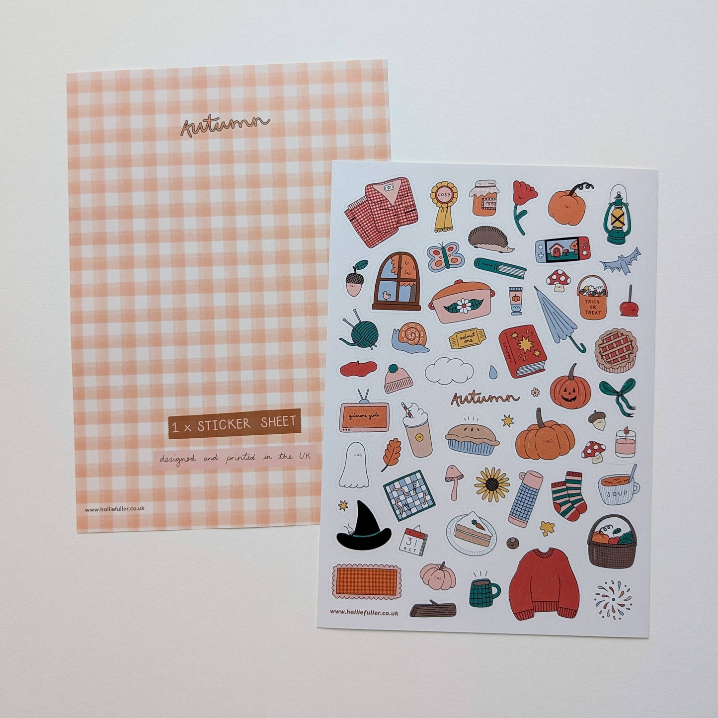 Planche de stickers - Souvenirs d'automne