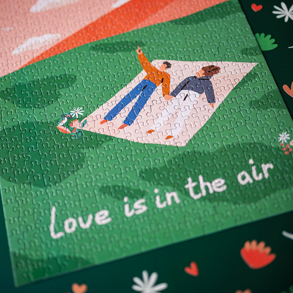 Puzzle 500 pièces - Love is in the air