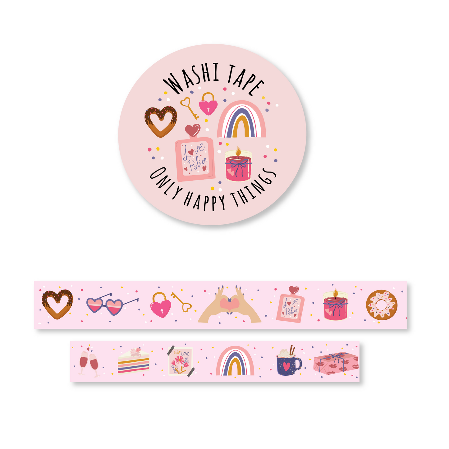 Washi Tape - Sweet Love