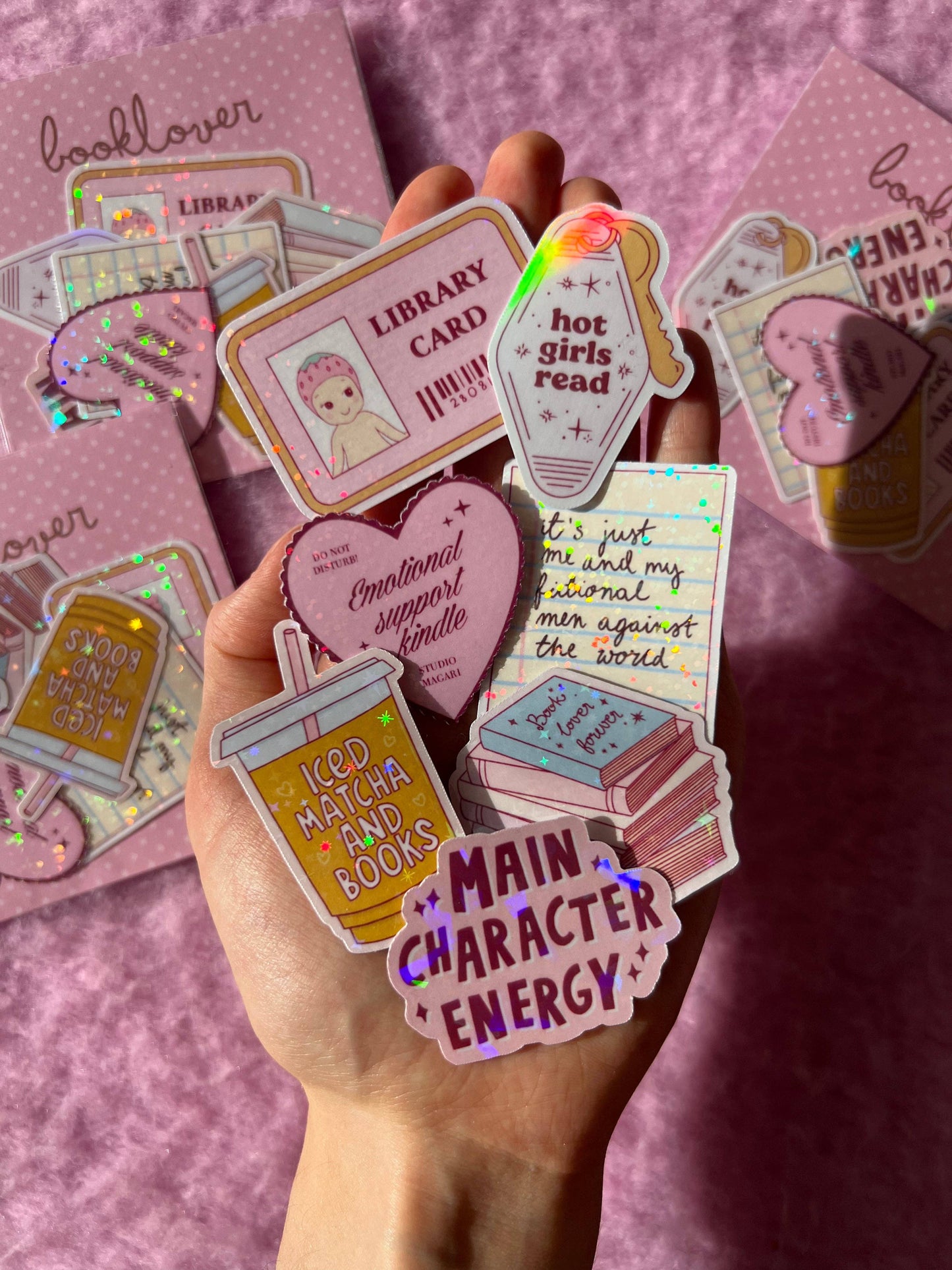 Pack de stickers - Book Lover