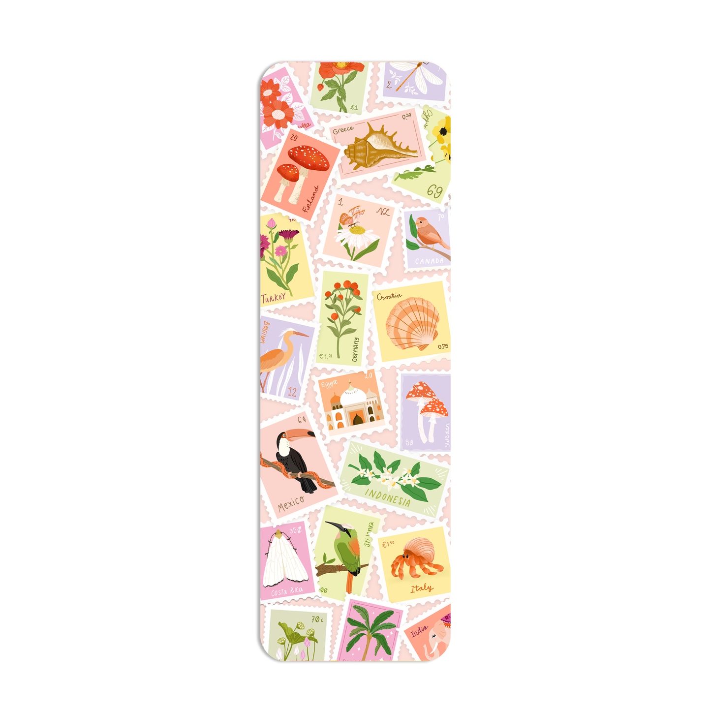 Marque-page - Timbres