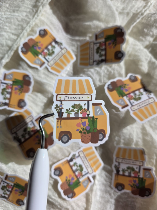 Sticker - Fleuriste Ambulant