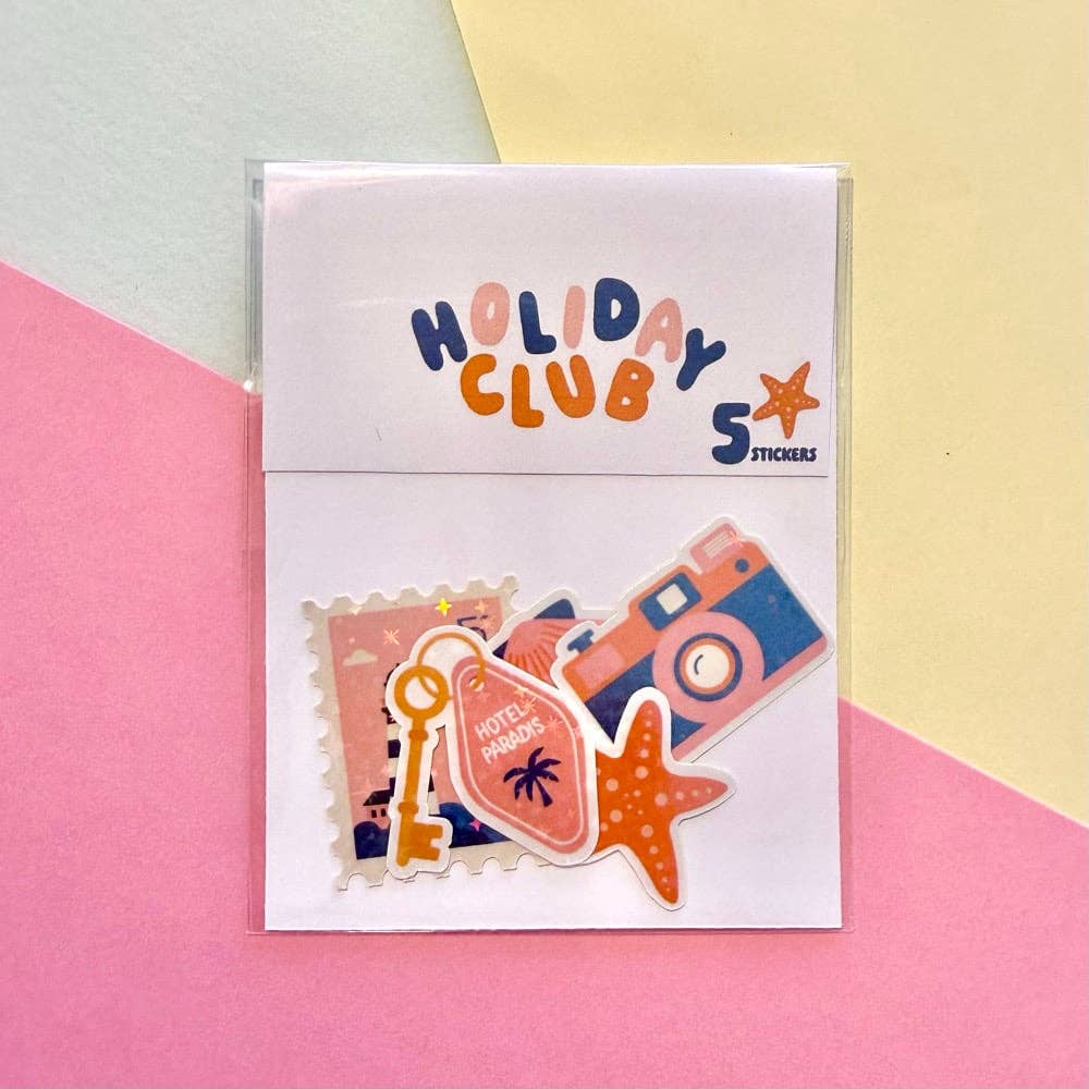 Lot de stickers - Holiday Club