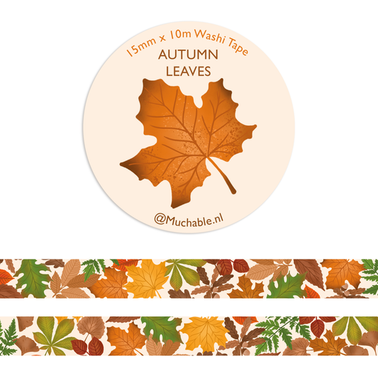 Washi Tape - Feuilles mortes