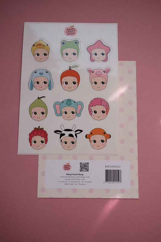 Planche de stickers - Baby