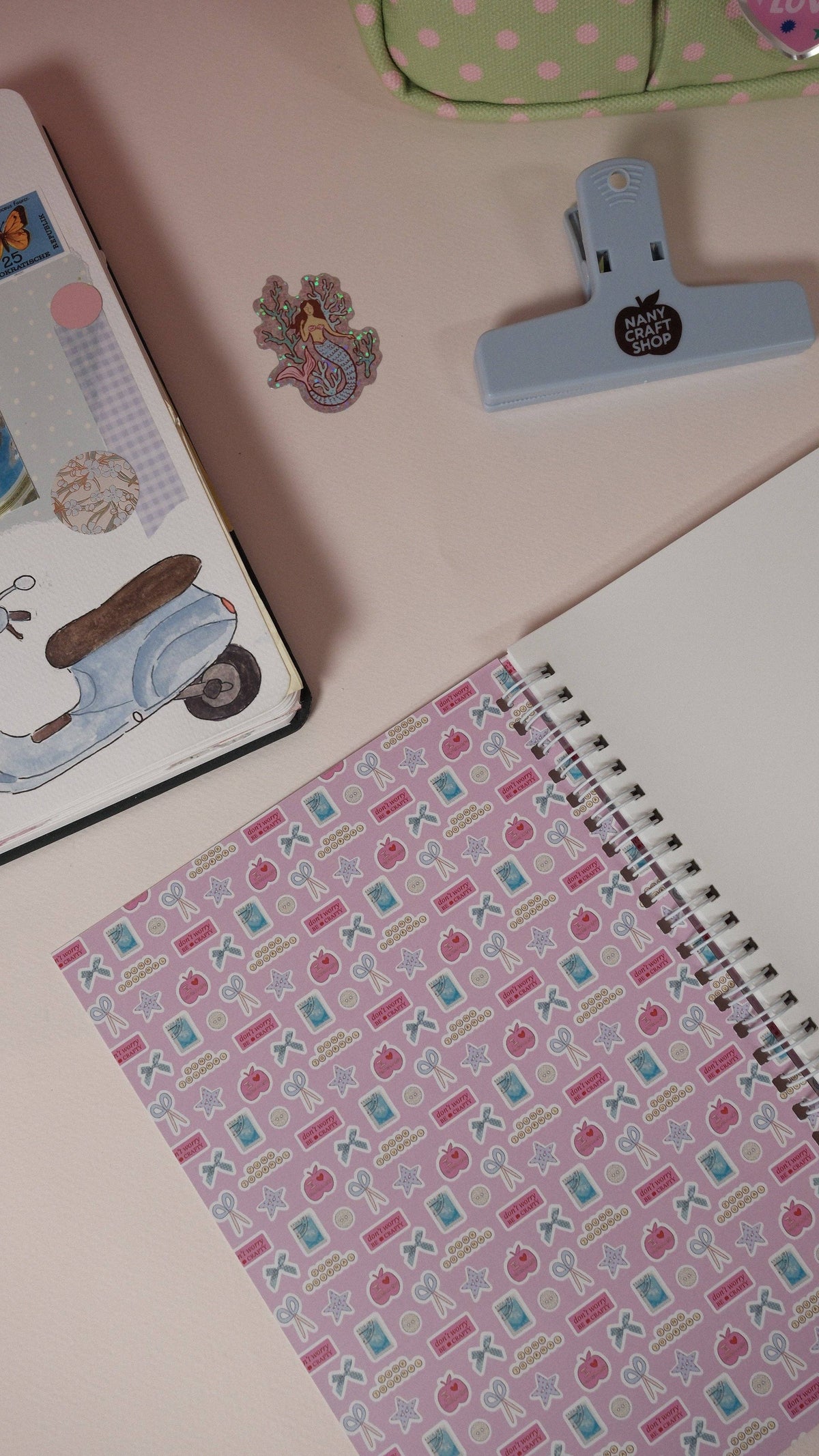 Sticker Book - Carnet de rangement à stickers A5