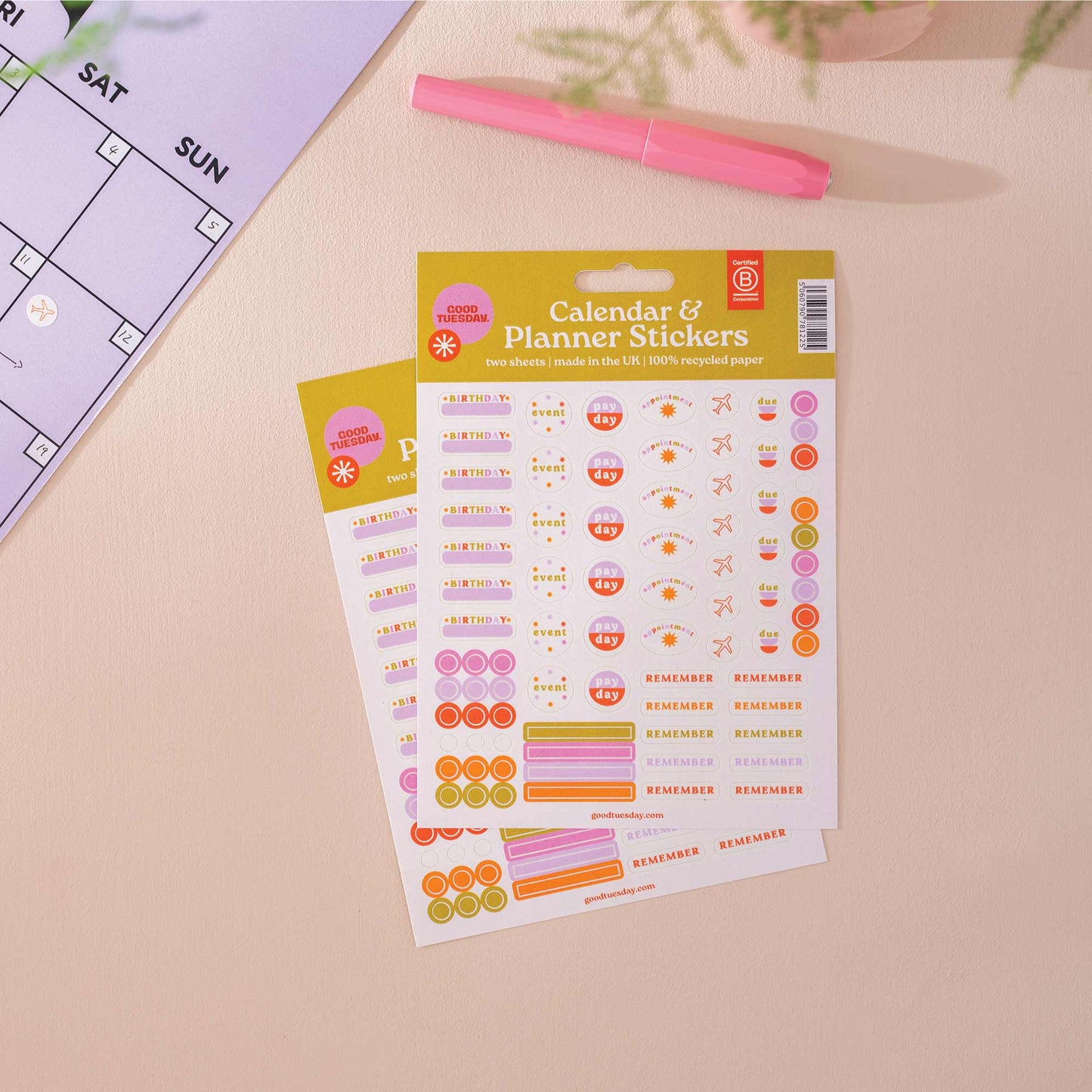 Stickers - Pour planification