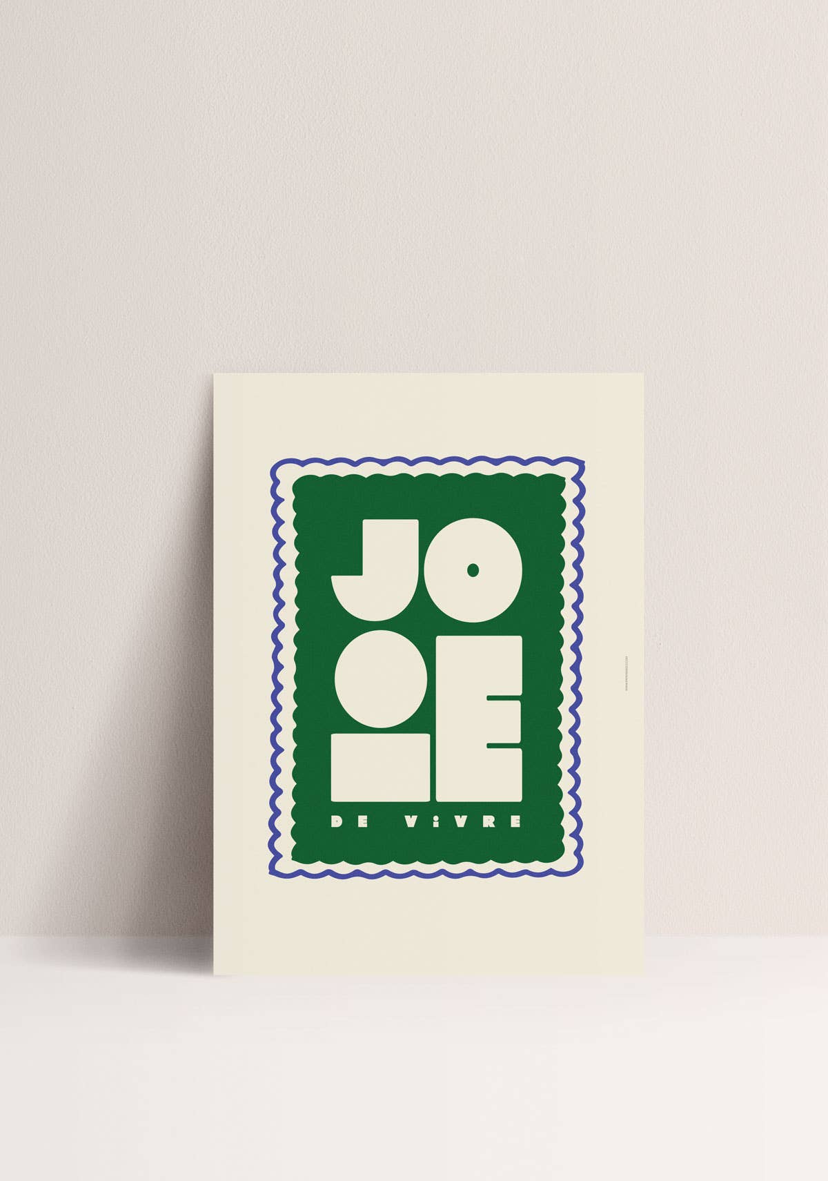Affiche - Joie de vivre