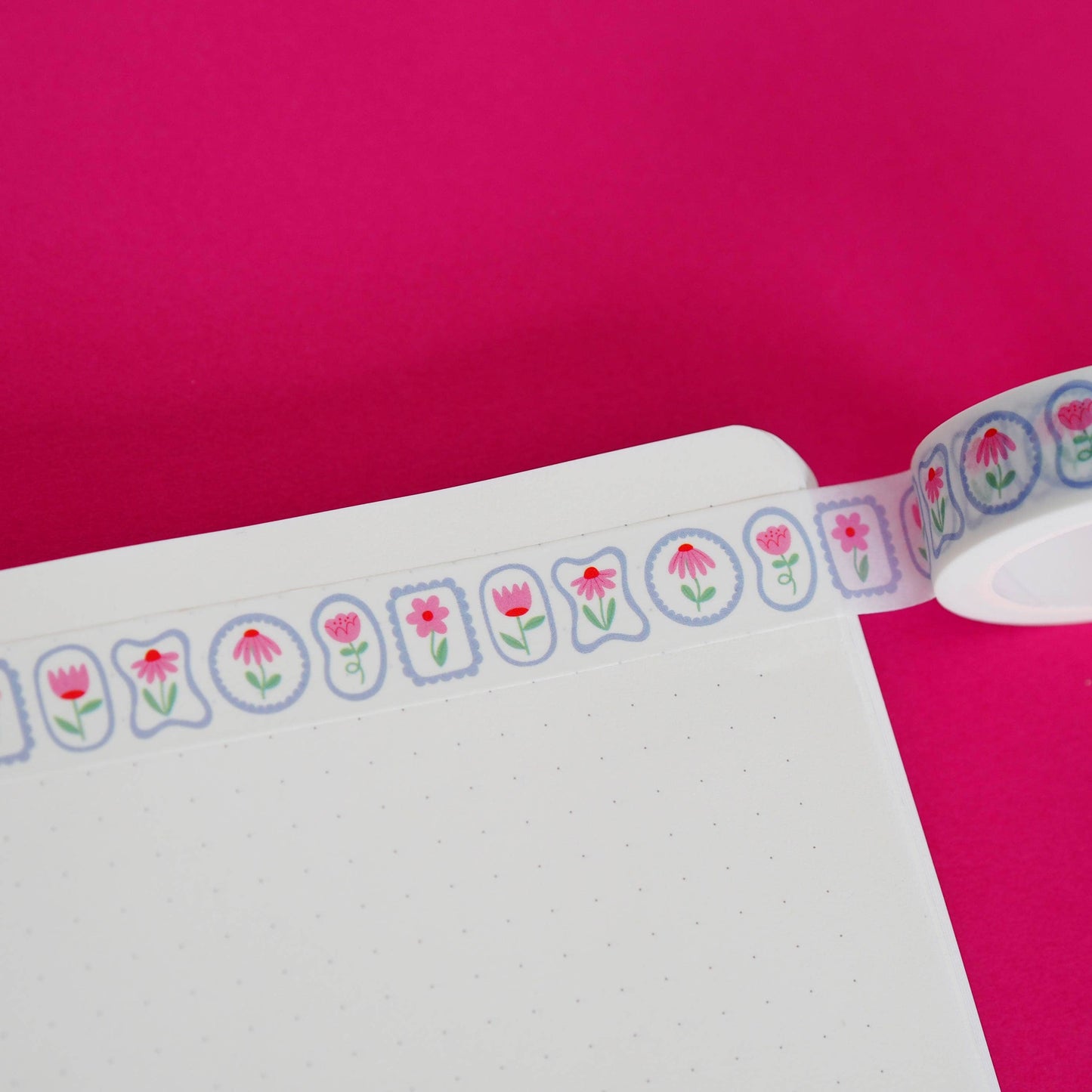 Washi Tape - Fleurs Ornées