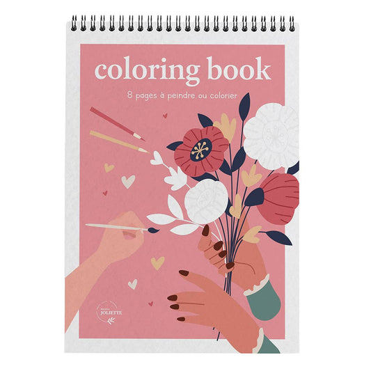 Carnet de coloriage - Entre tes mains