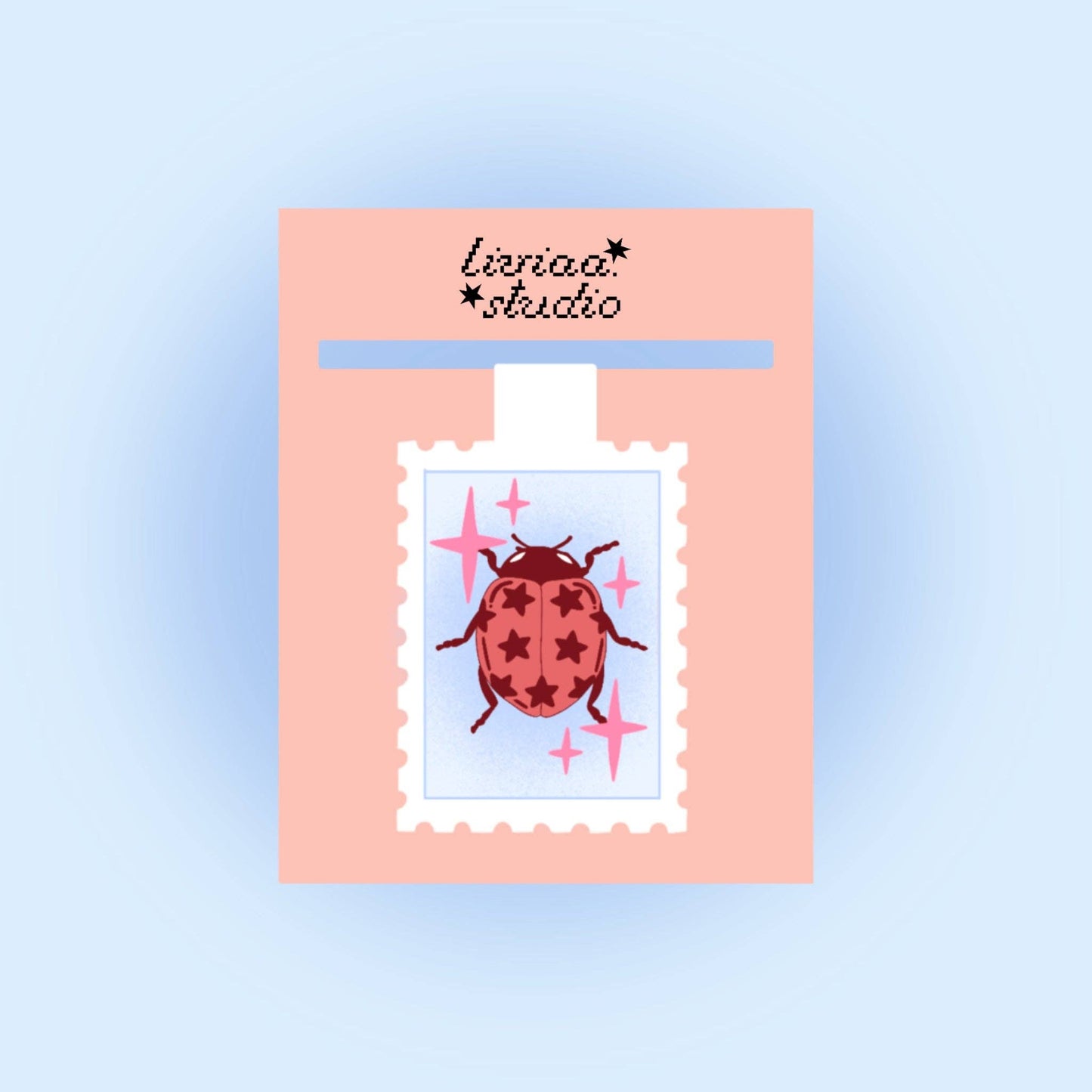 Marque-page - Coccinelle