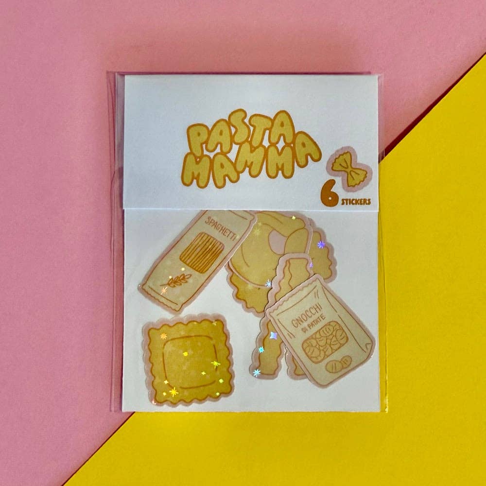 Lot de stickers - Pasta Mamma