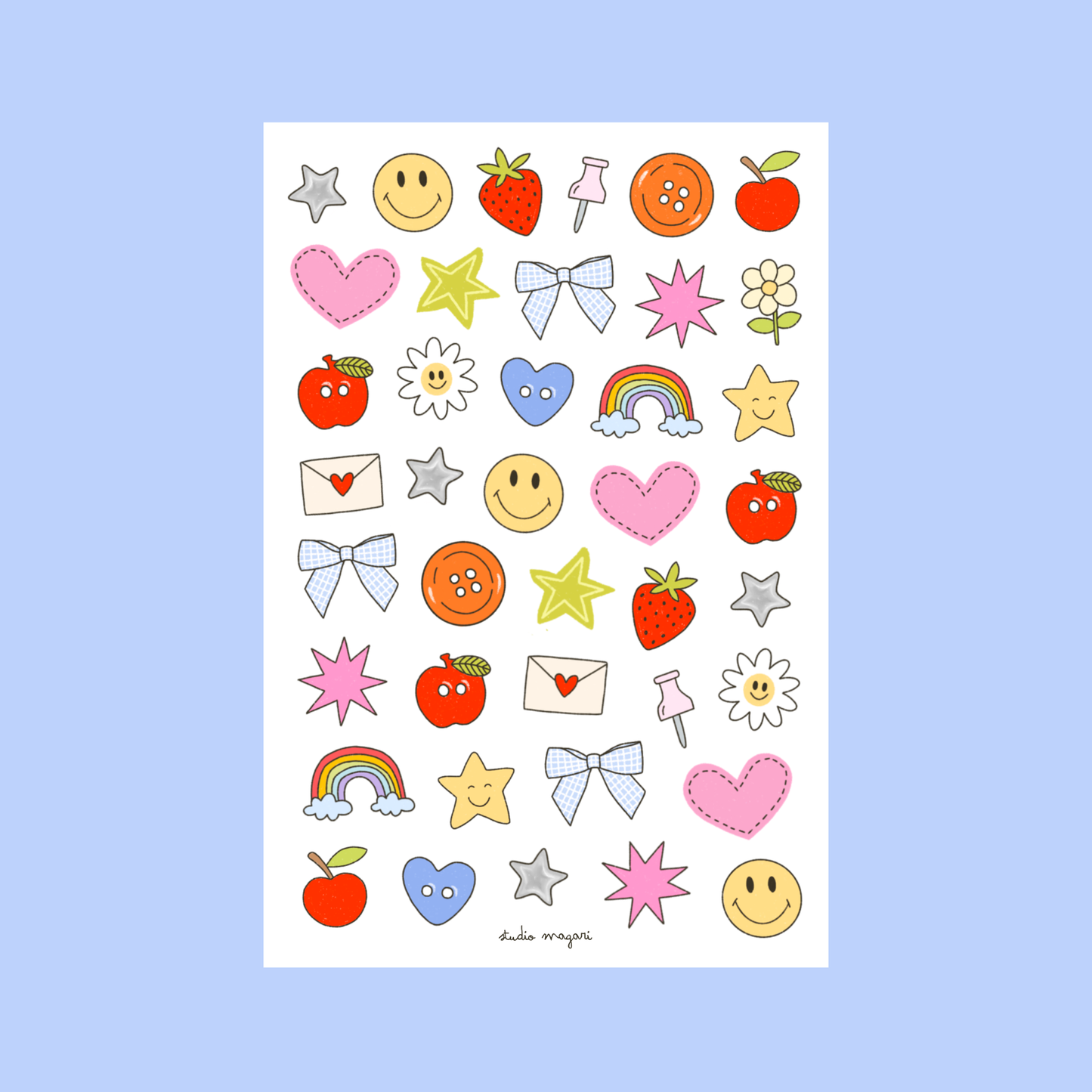 Planche de stickers - Bits & Bobs