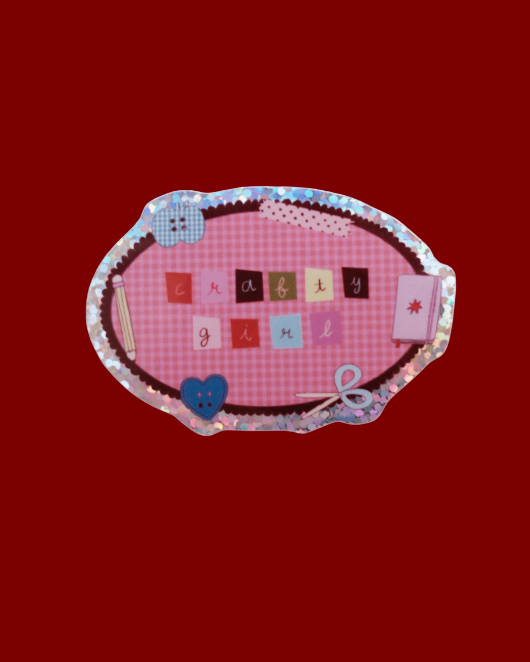 Sticker - Crafty Girl