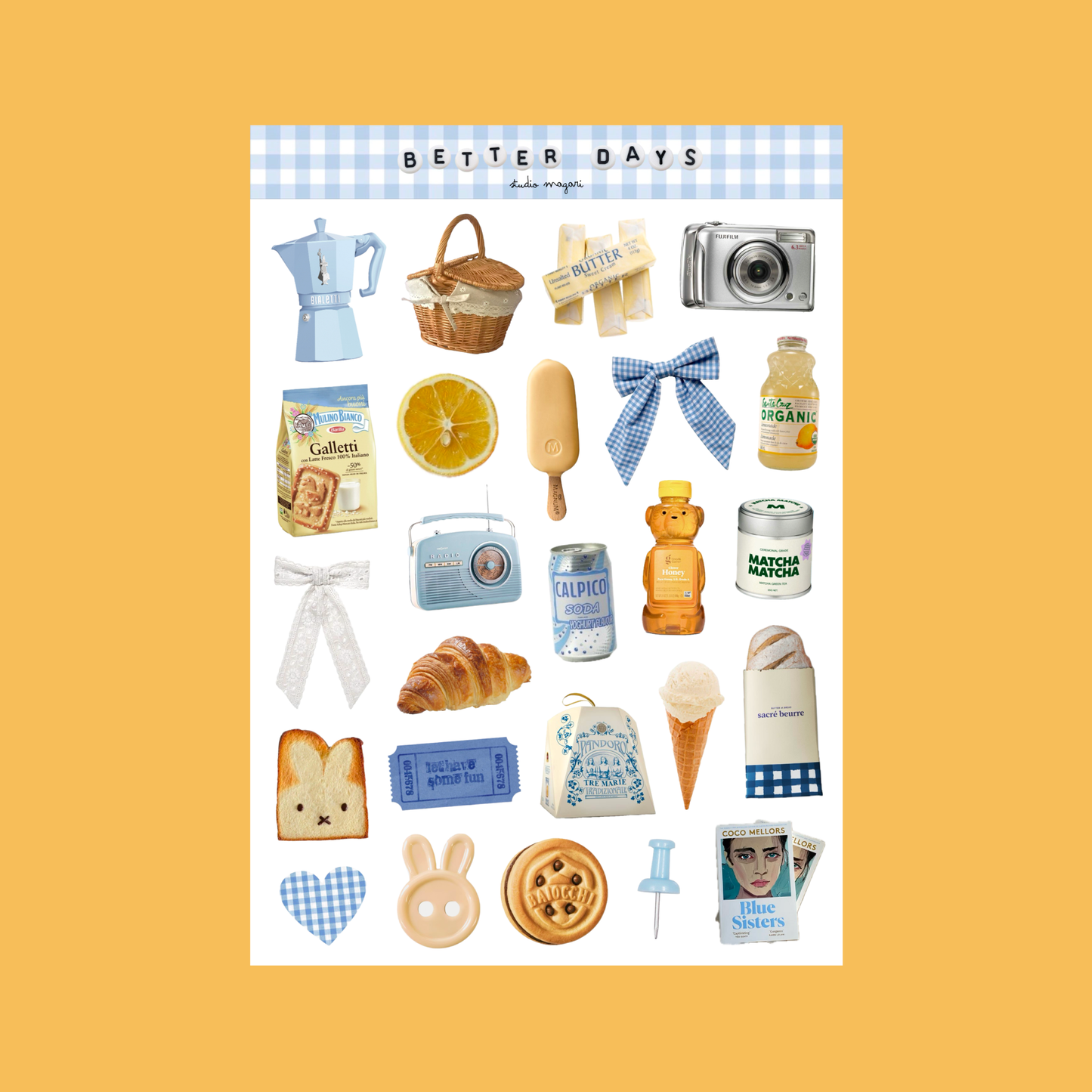Planche de stickers - Better Days