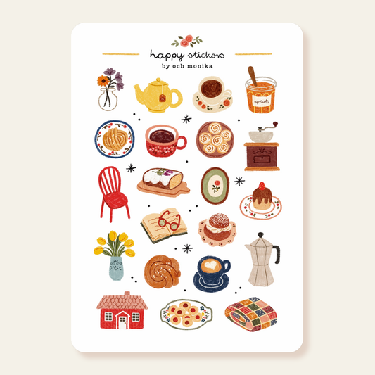 Planche de stickers - Fika