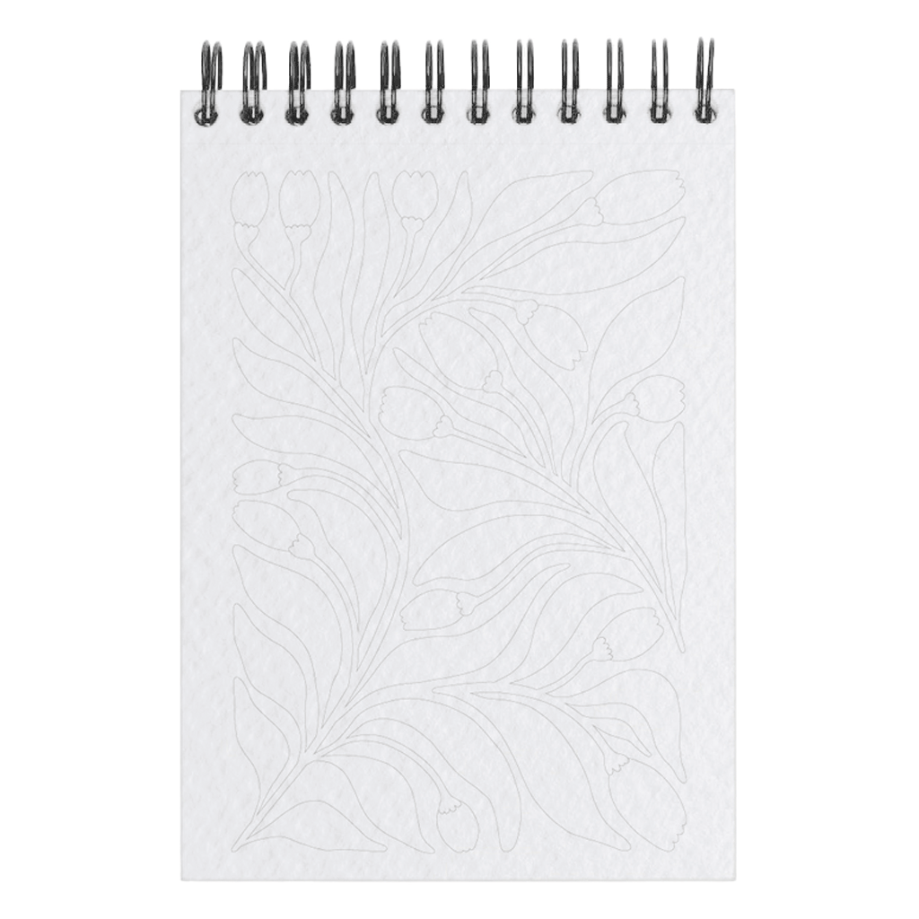 Carnet de coloriage - Floral #1