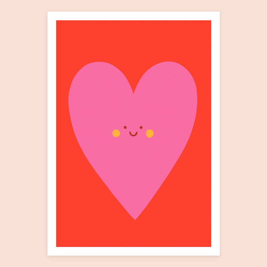 Affiche - Smiling heart