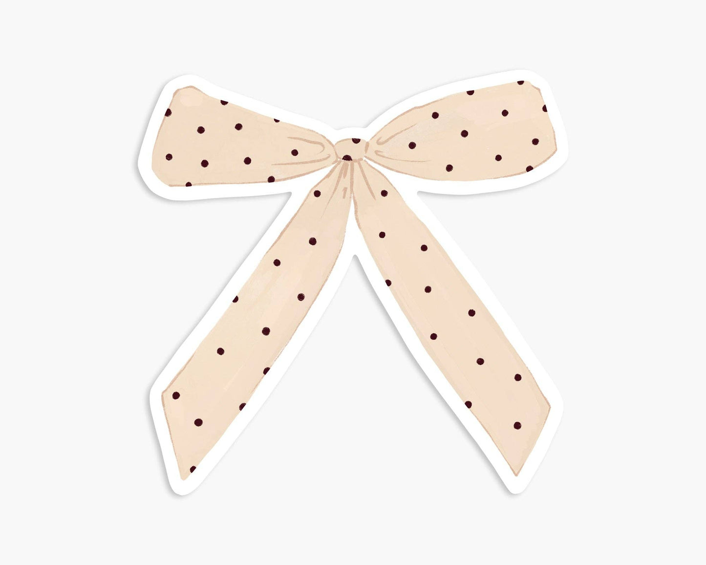 Sticker - Noeud à pois