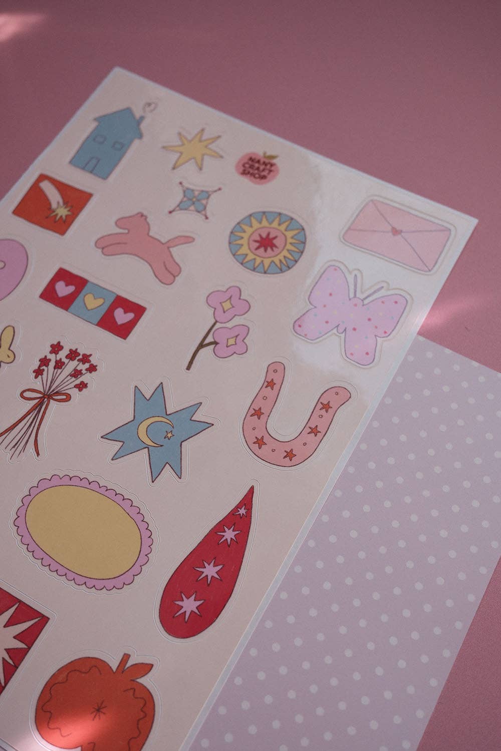 Planche de stickers - Chance