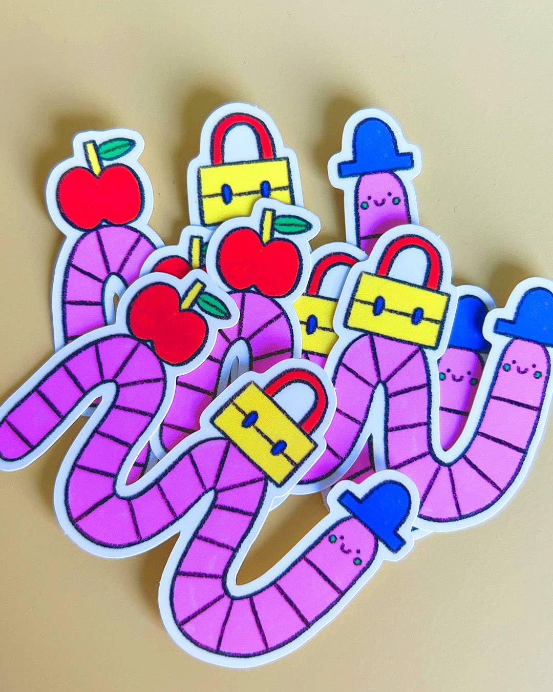 Sticker - Ver de terre