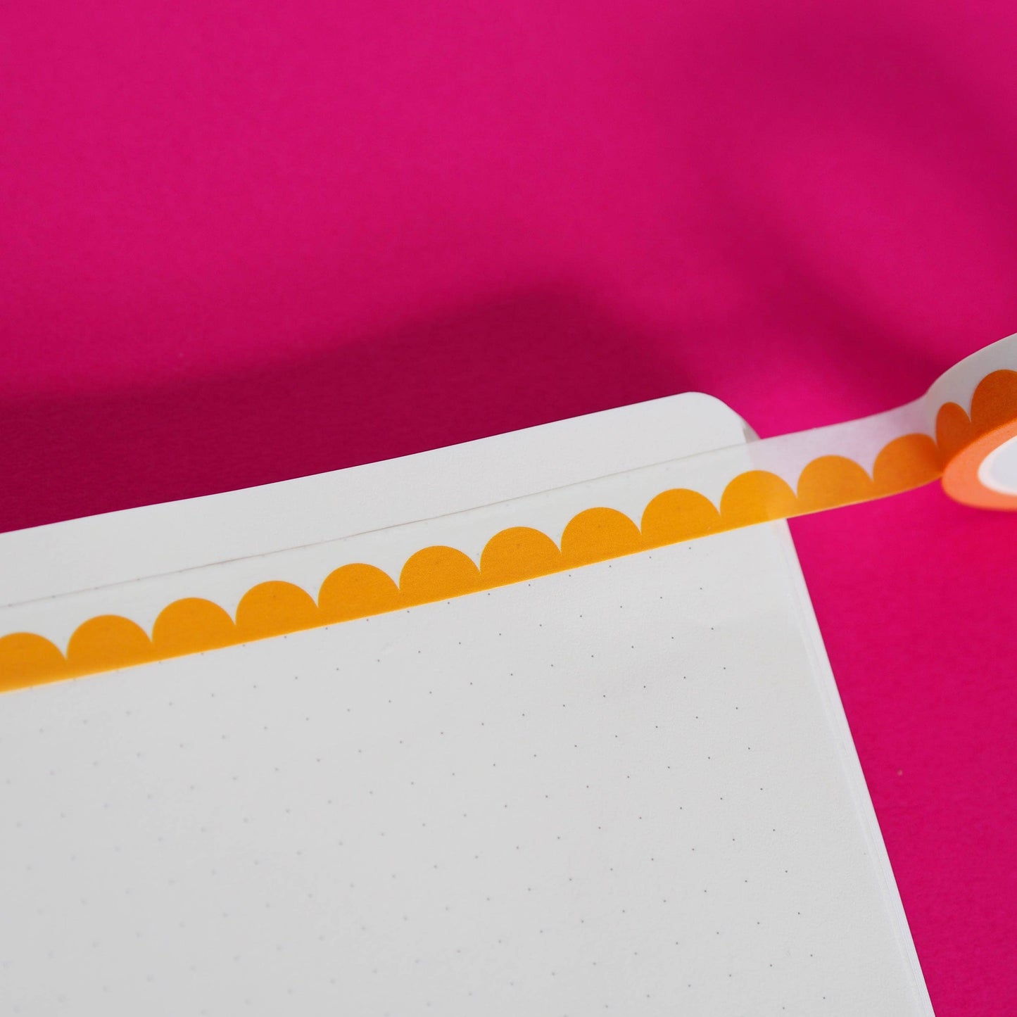 Washi Tape - Vagues Jaunes