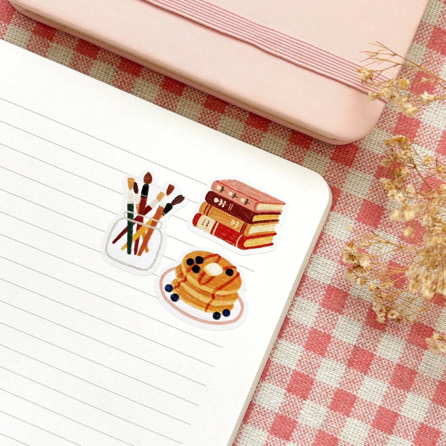 Planche de stickers - Matin pluvieux