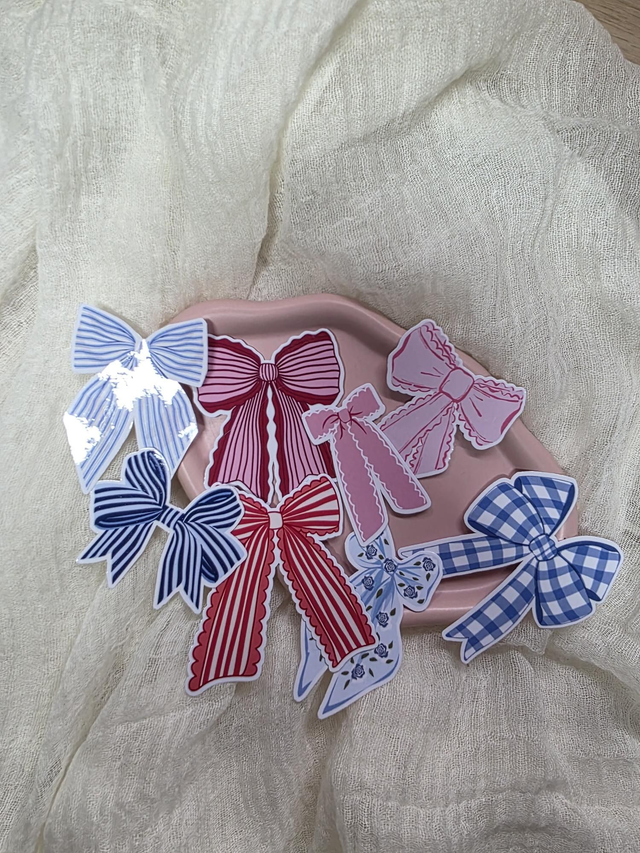 Lot de 8 stickers - Nœuds