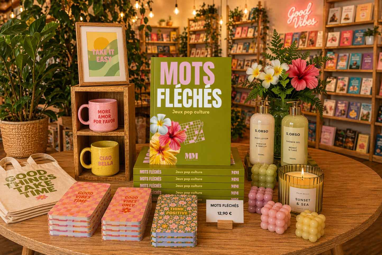 Mot fléchés - Madame Mots