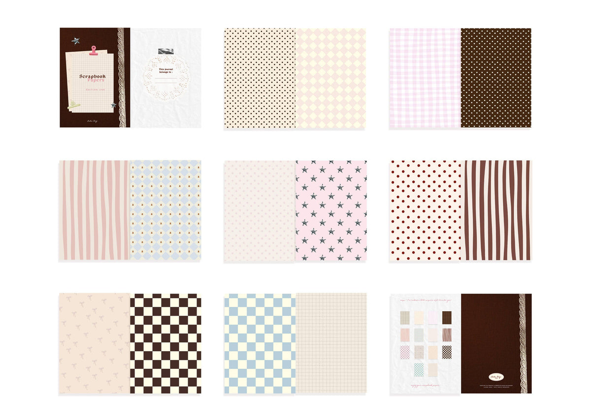Scrapbook Paper - Édition Une