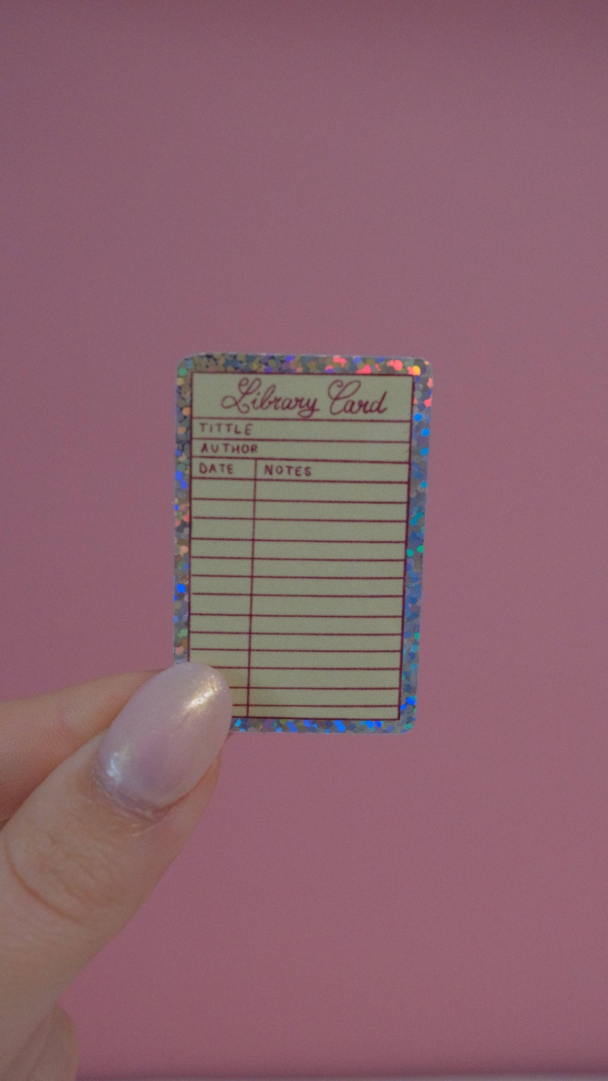 Sticker - Library Card