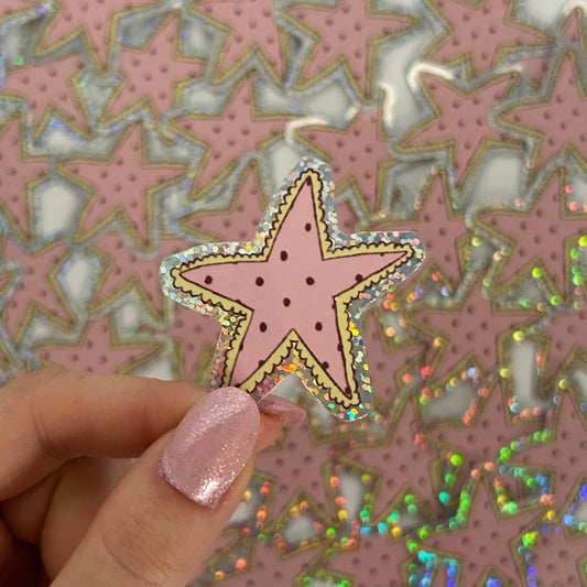 Sticker - Étoiles à Pois