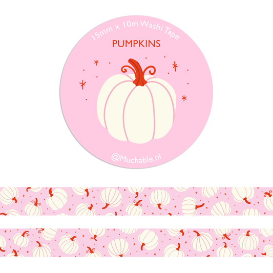 Washi Tape - Citrouilles d'Automne