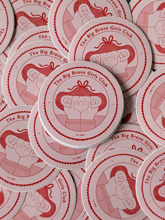 Sticker - Big Brave Girls Club