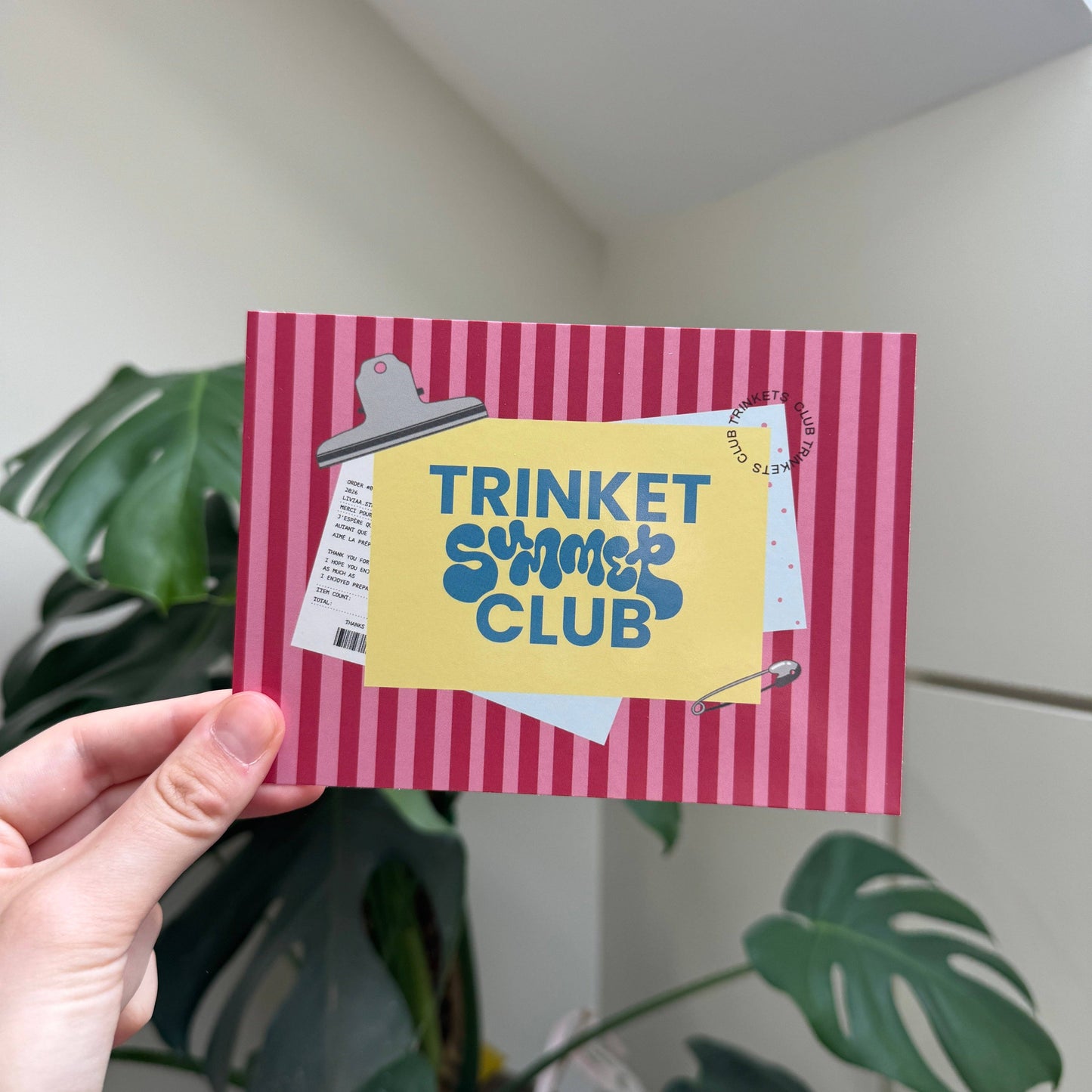 Carte Postale - Trinket Summer Club