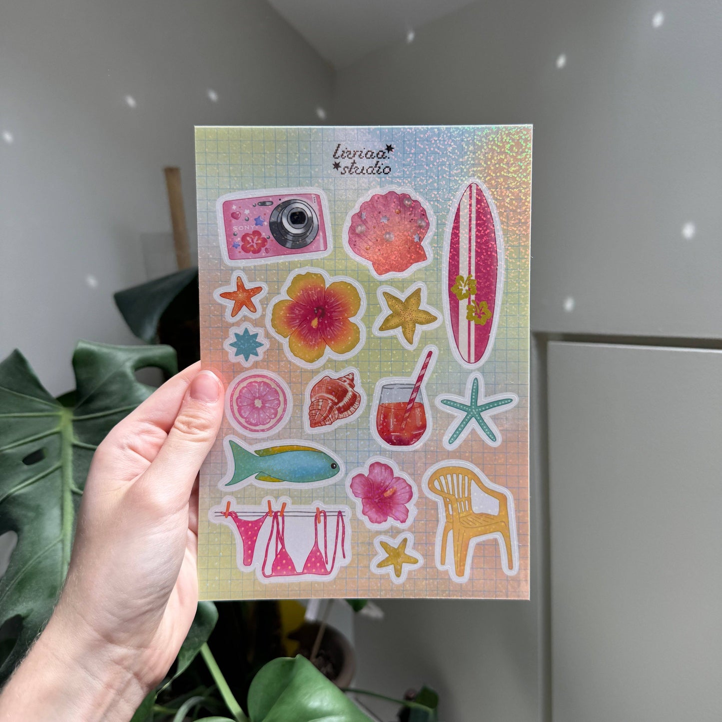Planche de stickers - Summer Life