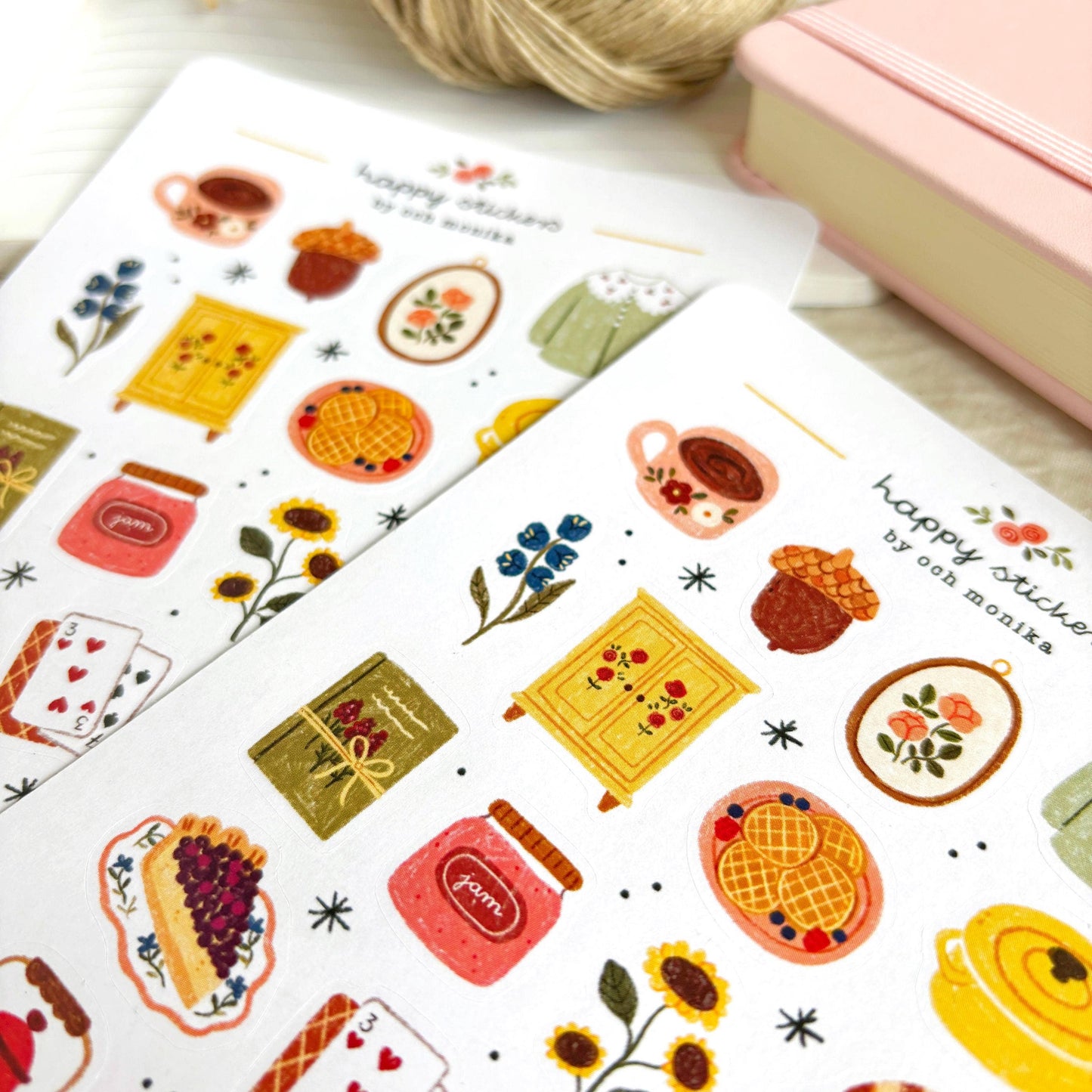 Planche de stickers - Sweet Life